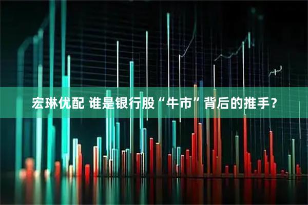 宏琳优配 谁是银行股“牛市”背后的推手？
