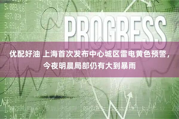 优配好油 上海首次发布中心城区雷电黄色预警，今夜明晨局部仍有大到暴雨